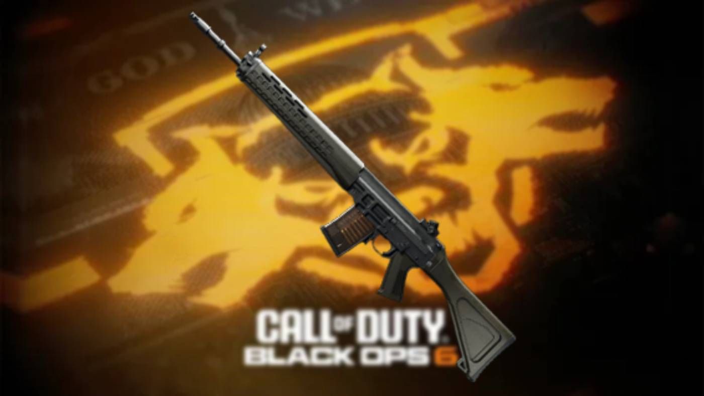 Call of Duty Black Ops 6 Swat 5.56 Marksman Rifle weapon