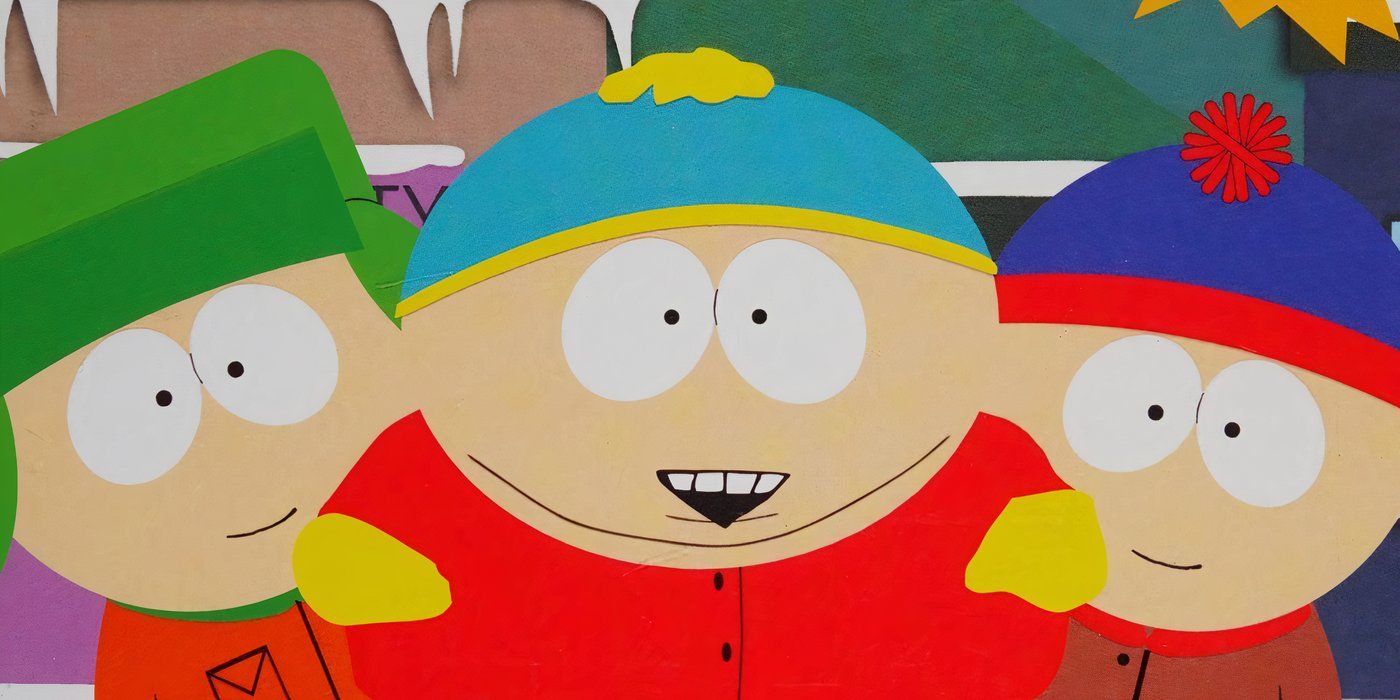 Cartman, Stan e Kyle de South Park.