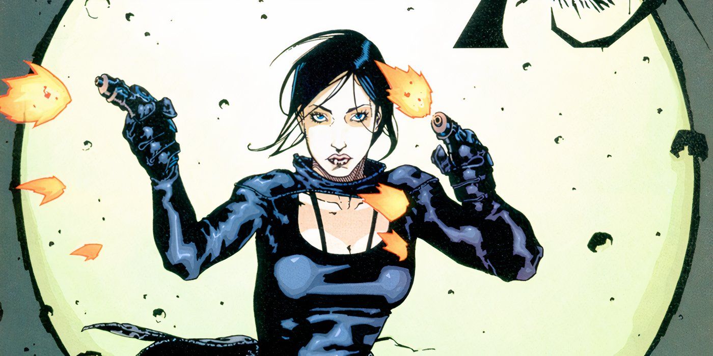 Pistolas de duelo Aeon Flux. 