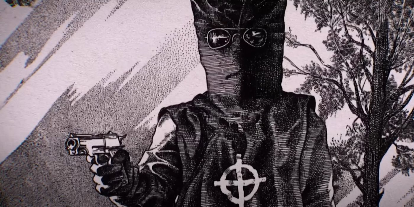 A drawing of the Zodiac Killer in the Netflix documentary 