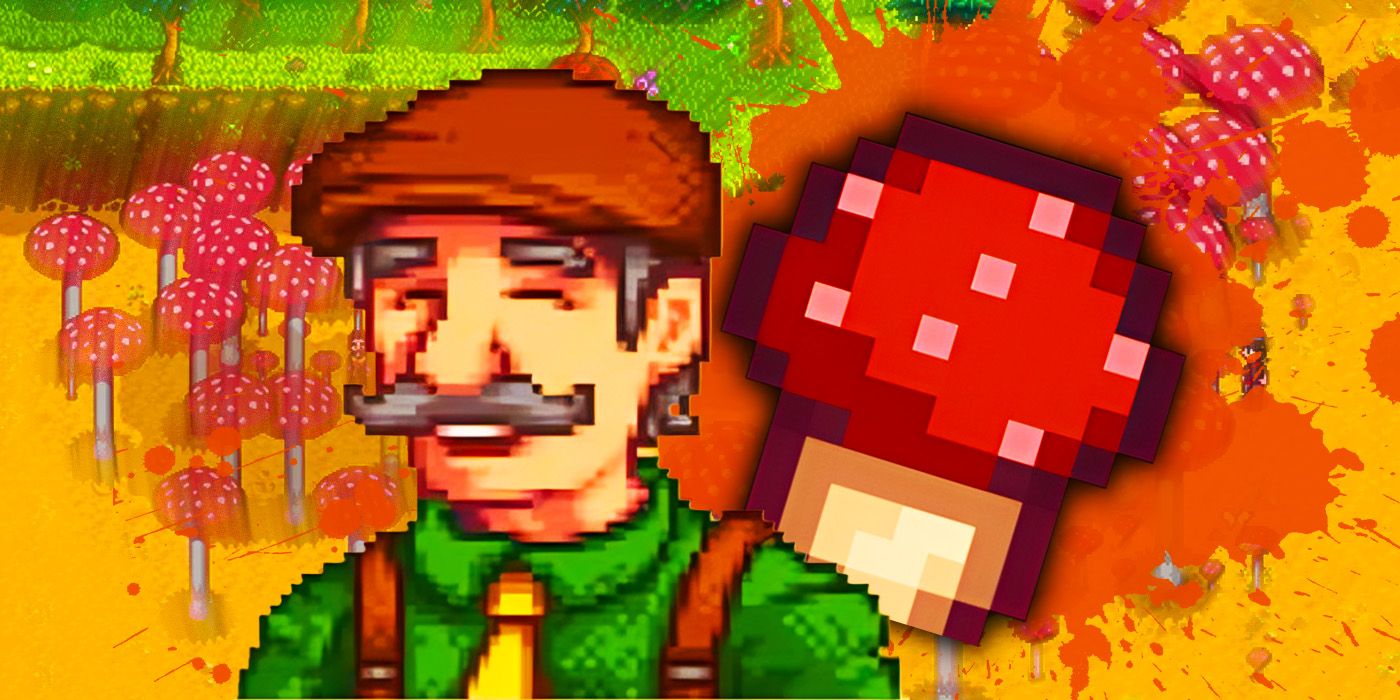 ¿Qué debes hacer con los hongos rojos en Stardew Valley?