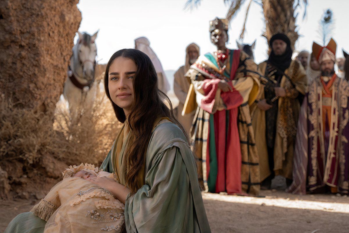 La película bíblica de Netflix sobre María, la madre de Jesucristo, obtiene las primeras imágenes