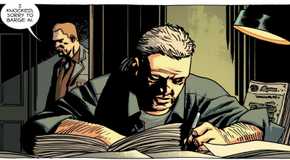 Abraham and Eugene have a conversation in The Walking Dead