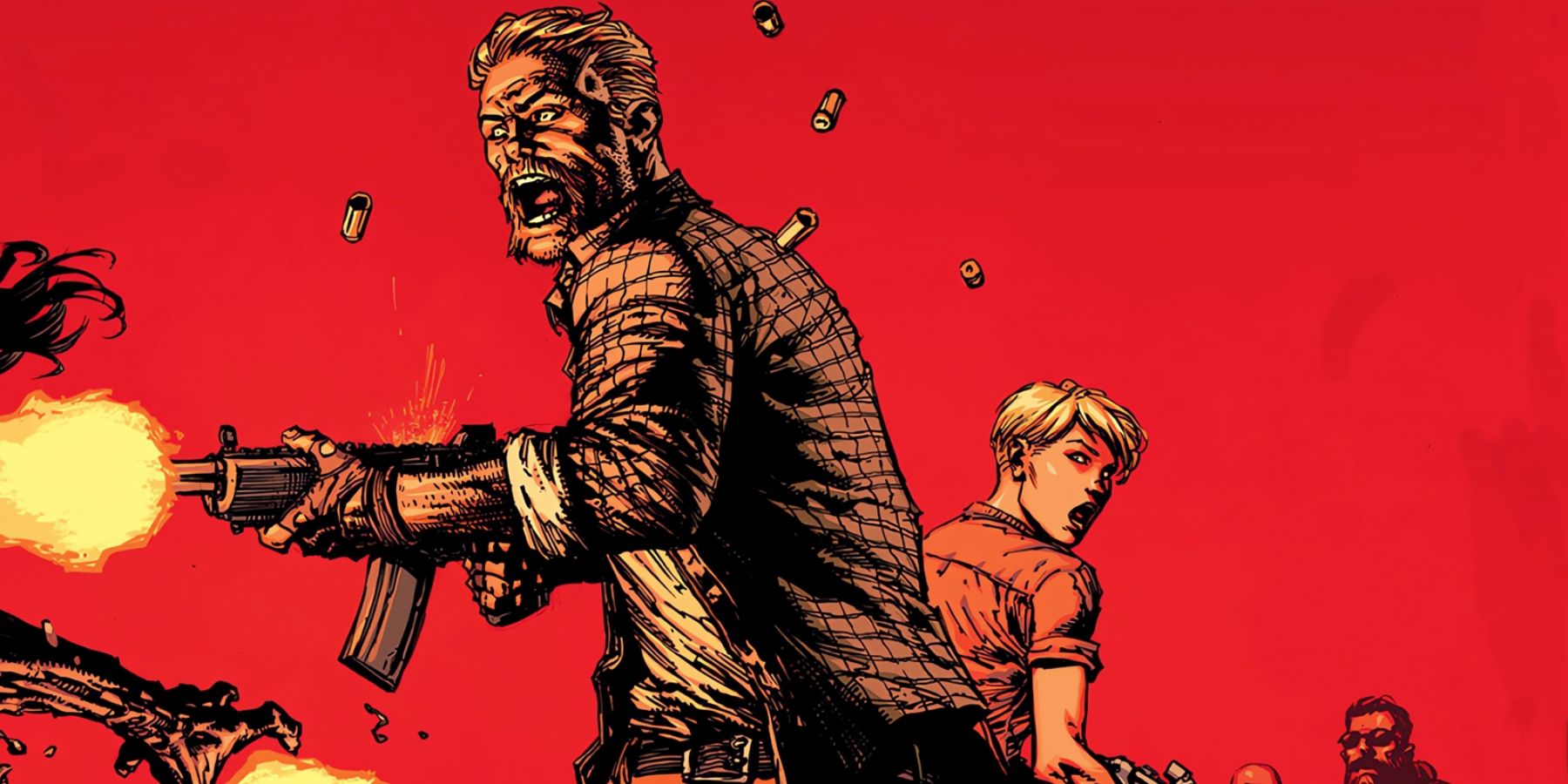 Abraham Ford pone zombies en The Walking Dead