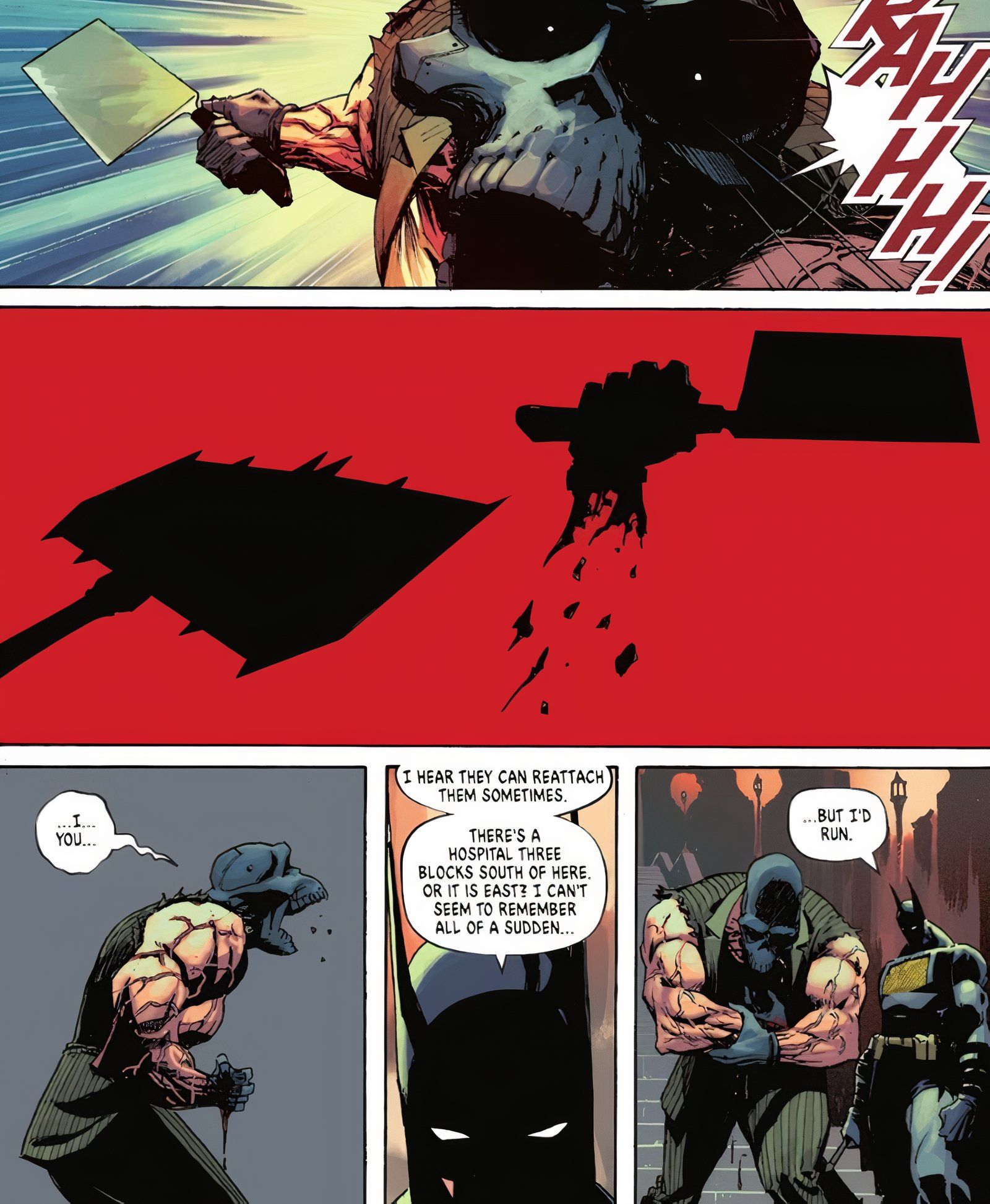 Absolute Batman #1 bat axe 3