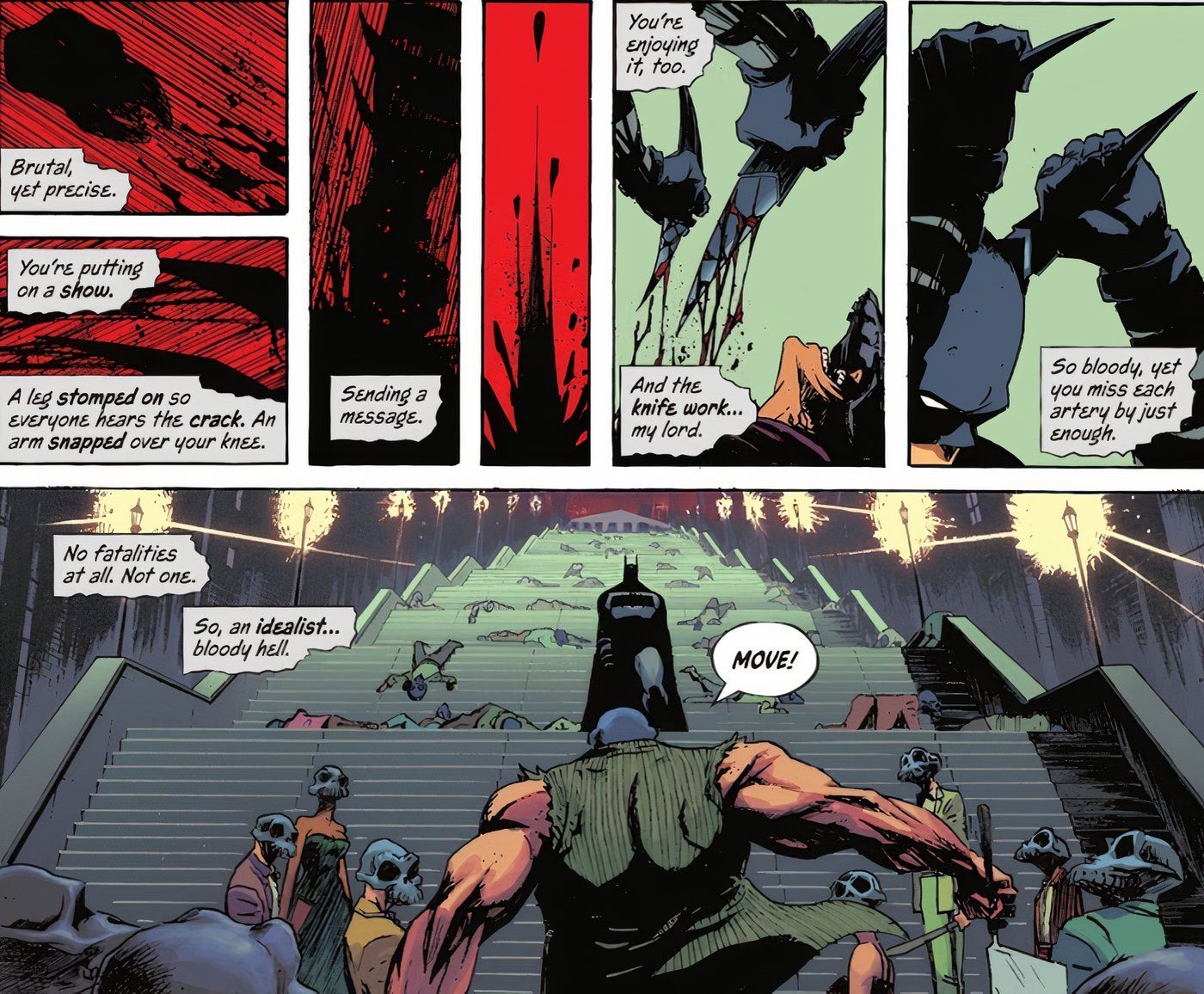 Absoluto Batman #1 Batman brutal