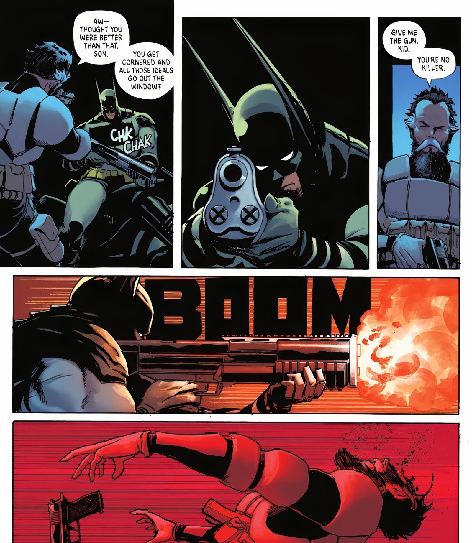 Absolute Batman Immediately Breaks the Original's 'No Guns' Rule ...