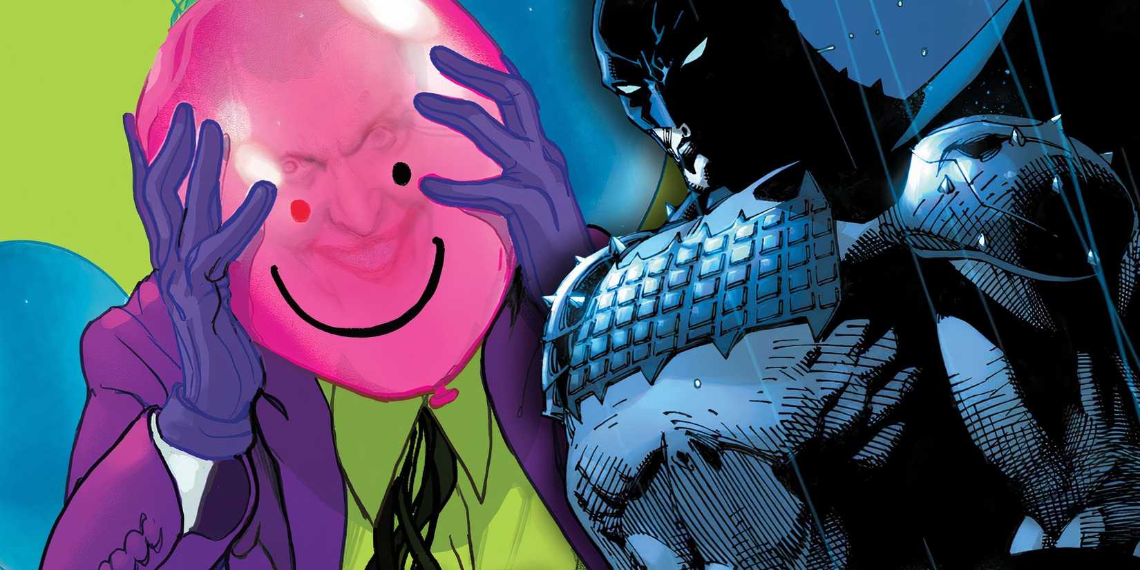 Absolute Batman with Joker Hiding His Face DC Featured