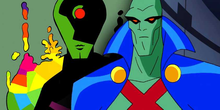 absolute martian manhunter behind DCAU Martian Manhunter.