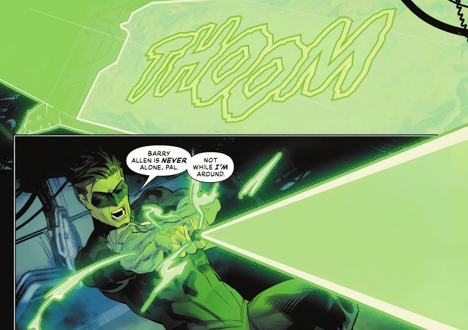 Absolute Power #4 Green Lantern vs multiverse