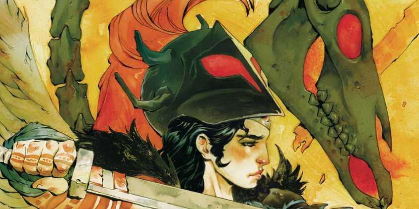 Absolute Wonder Woman #3 pegasus feature