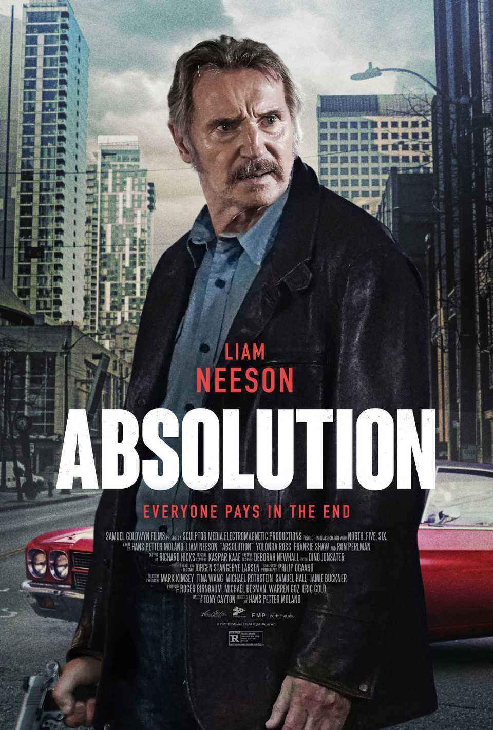 Absolution 2024 Film Poster Liam Neeson