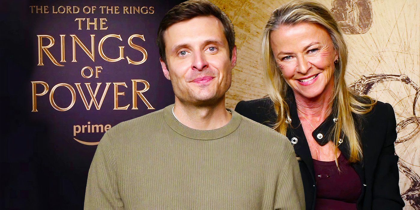 Alex Disenhoff & Charlotte Brändström The Lord of the Rings: The Rings of Power Season 2 Finale Interview header