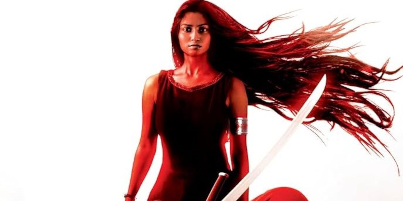 An Ember in the Ashes cover featuring Laia with her hair blowing behind her