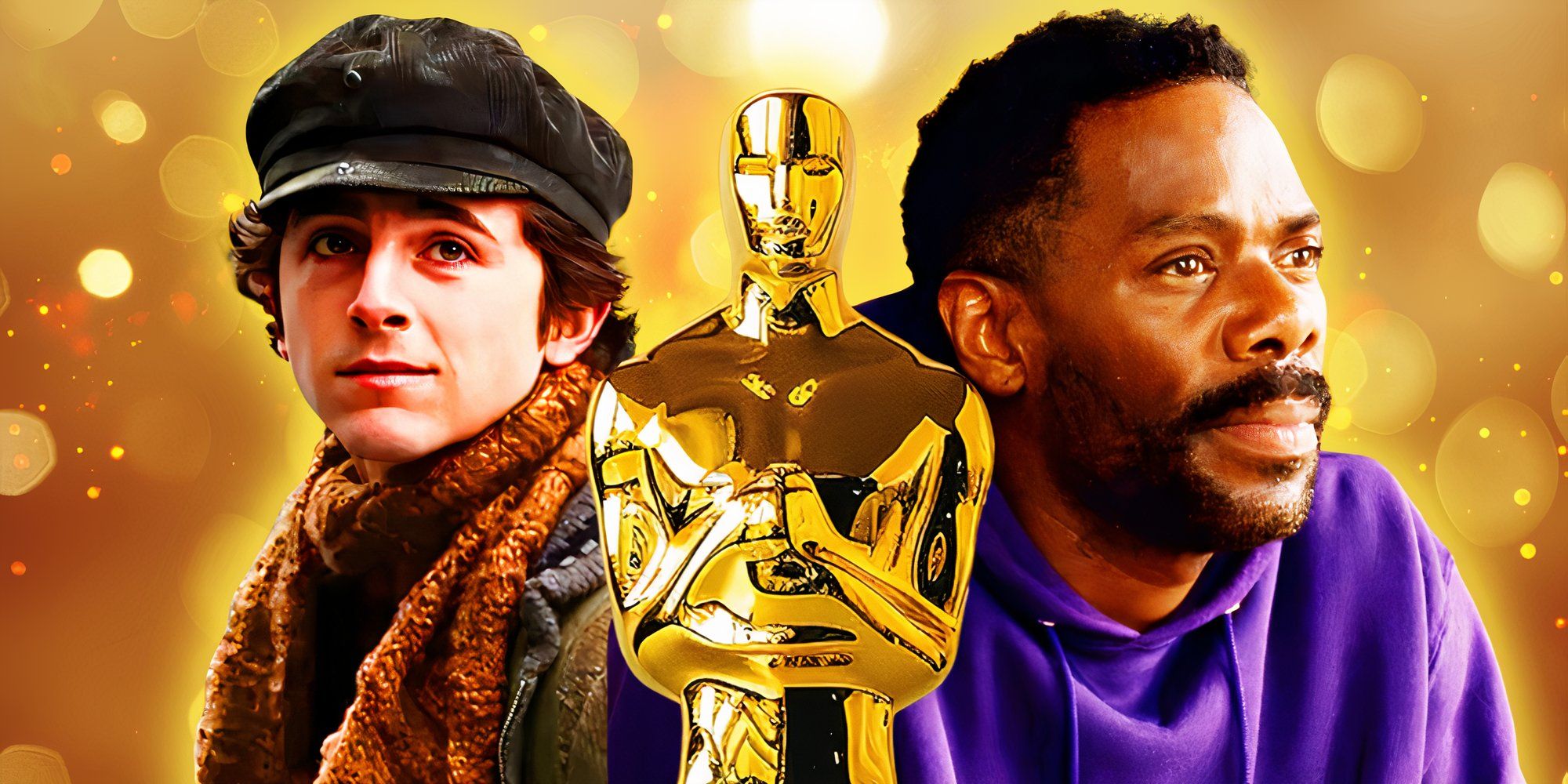 Los Oscar con Colman Domingo (Canta) y Timothee Chalamet (Desconocido)