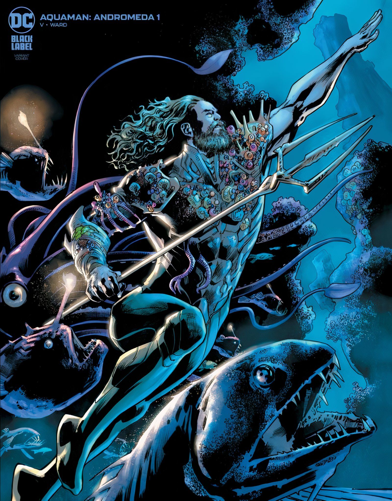 Capa variante de Aquaman Andromeda #1