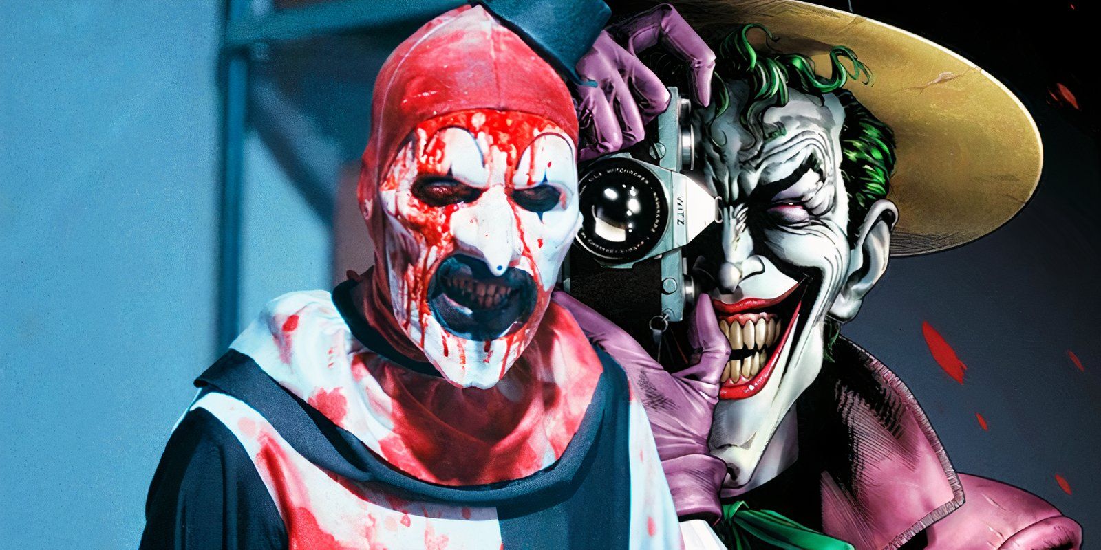 Terrifier's Art The Clown Gets A Grotesque Killing Joke Homage In Art