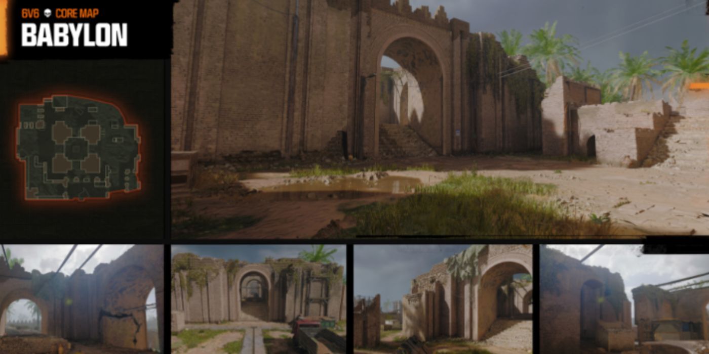 Babylon Map in Call of Duty Black Ops 6