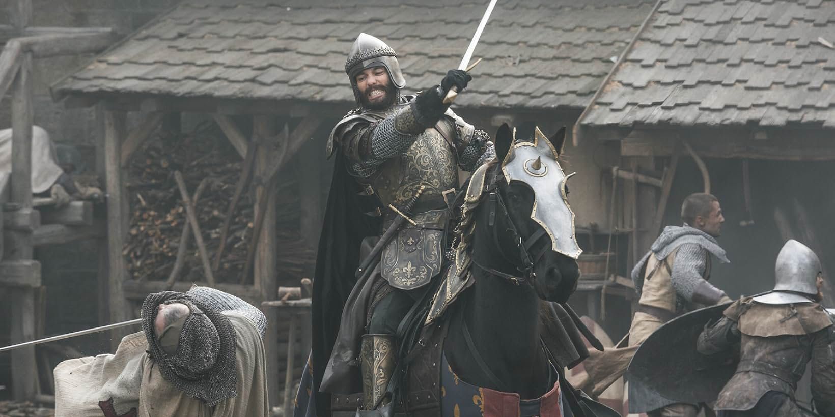 Ed Stoppard in season 2 episode 6 of Knightfall