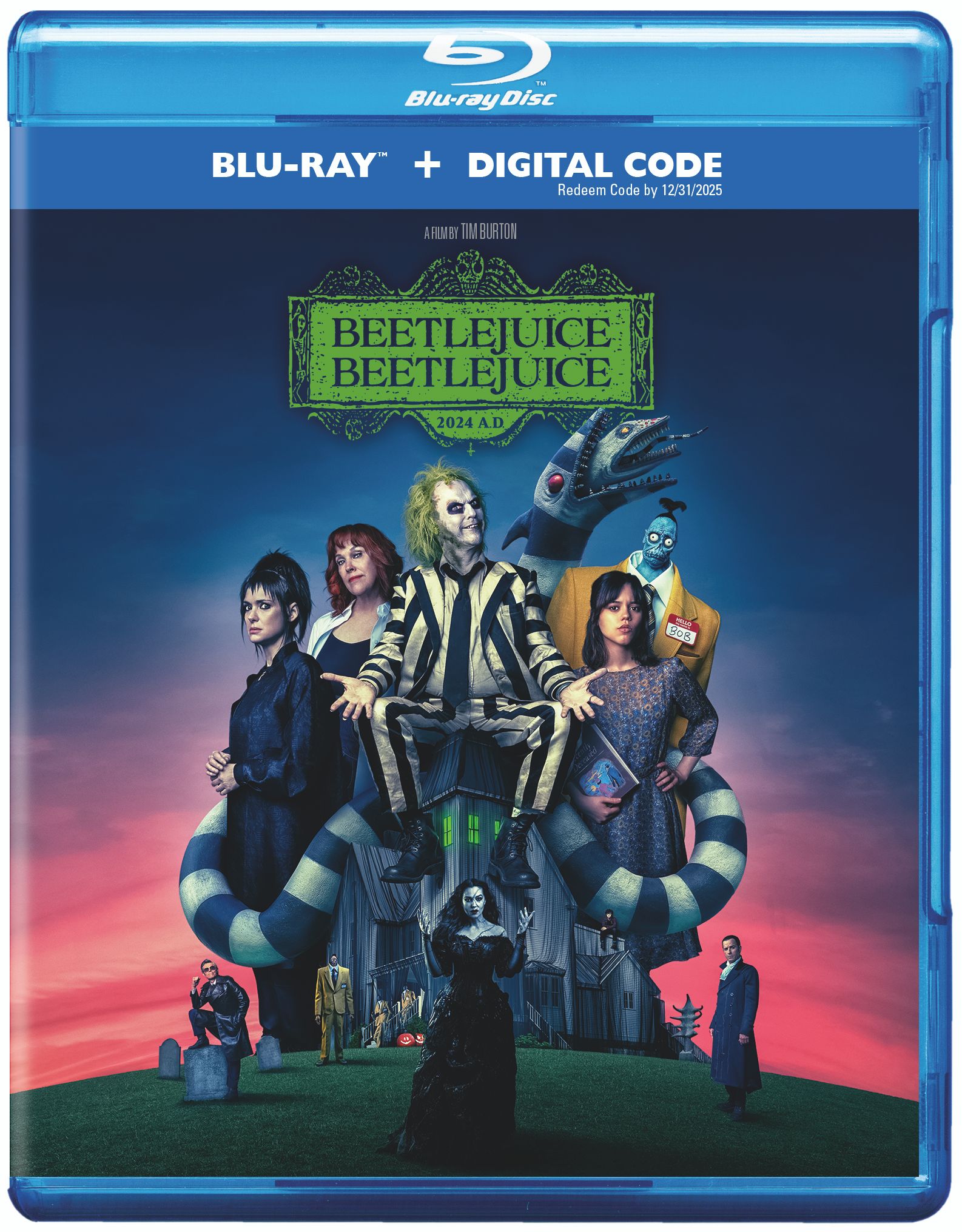 Beetlejuice Se revelan las fechas de lanzamiento de Beetlejuice en formato digital y Blu-Ray