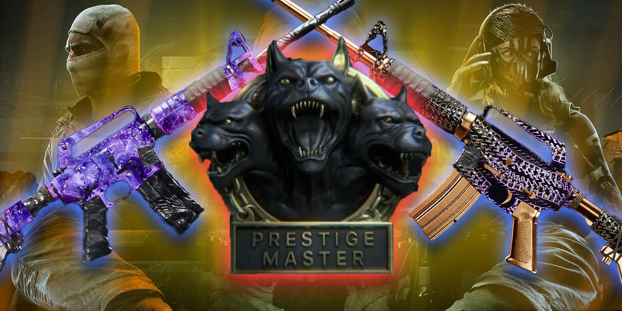 Black Ops 6 Mastery Skins And Prestige Emblem.