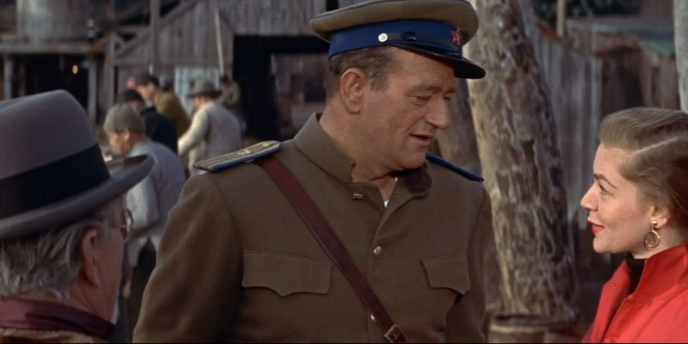 La película de John Wayne que protagonizó porque despidieron a Robert Mitchum