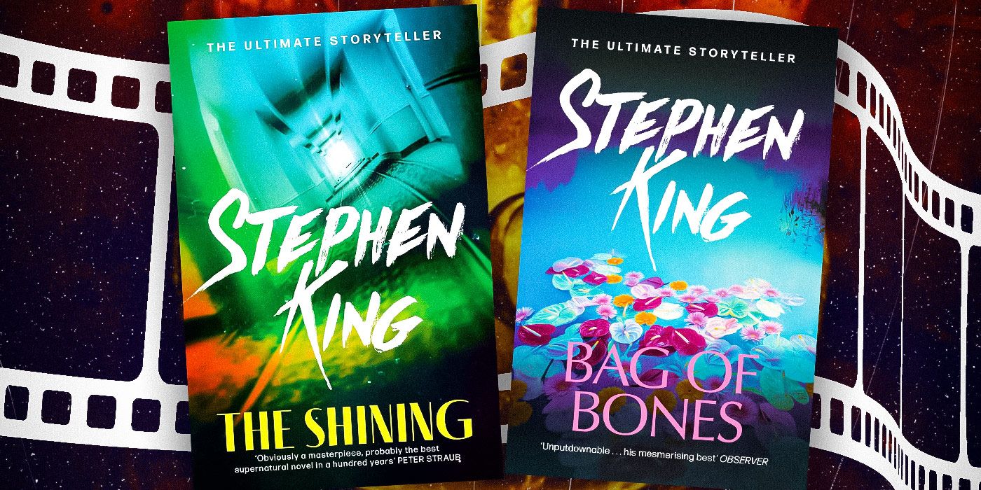 Book Cover Imagery from Bag of Bones and The Shining