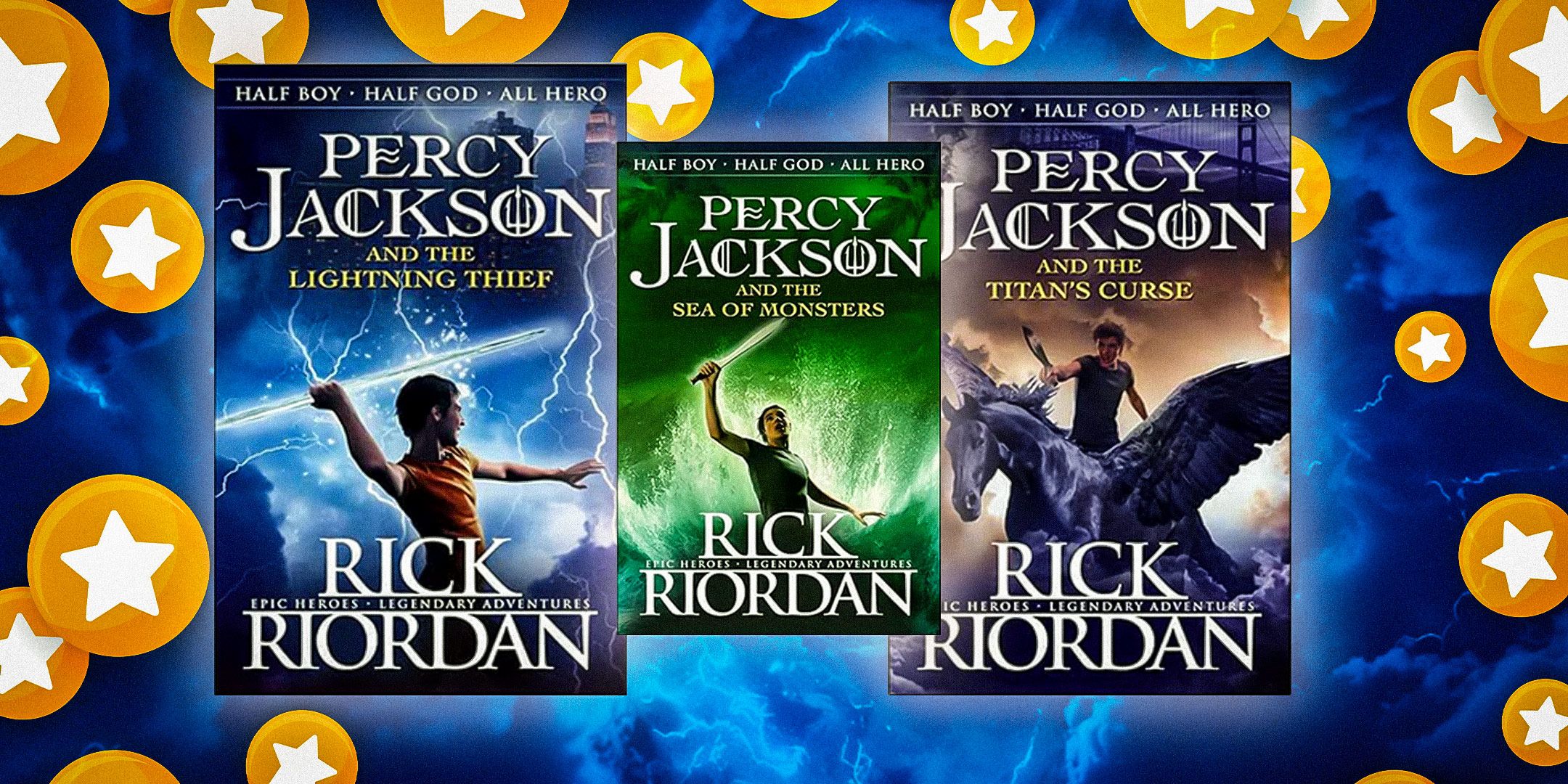 Los 7 libros de Percy Jackson y The Olympian, clasificados