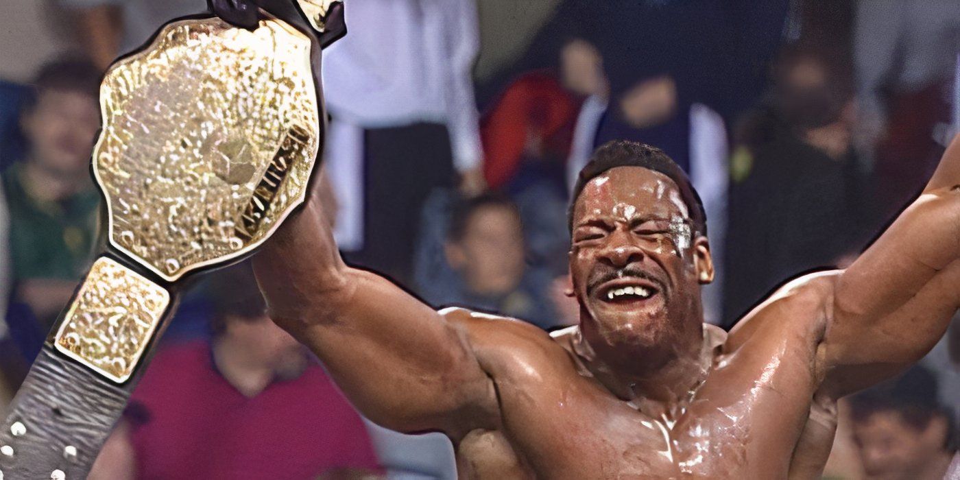 Booker T as WCW World Champion
