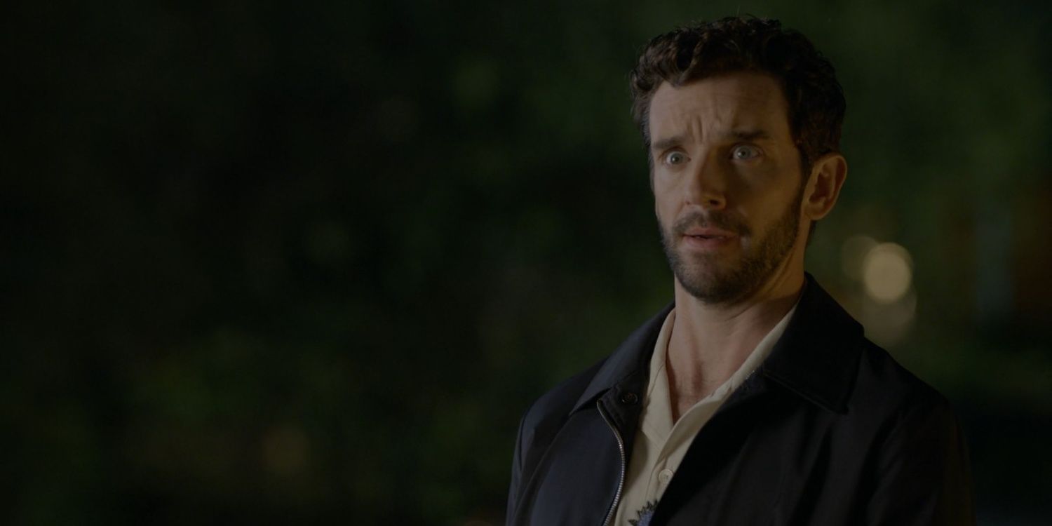 Brian (Michael Urie) looking surprised in Shrinking season 2, episode 4 