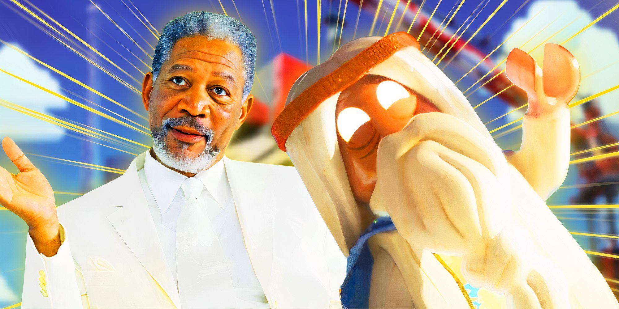 One Of Morgan Freeman’s Most Hilarious Roles Totally Flipped His Wise ...