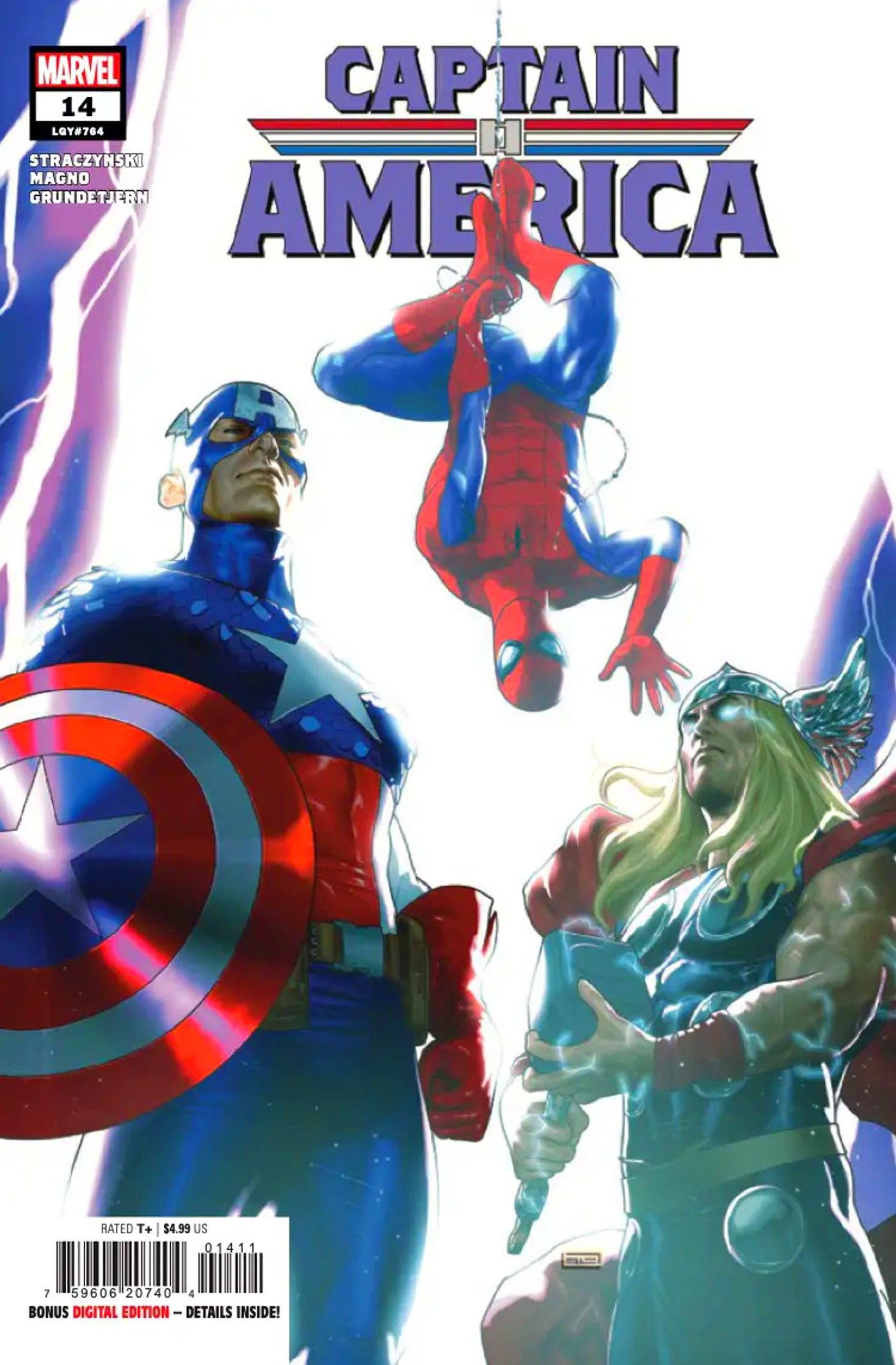 ⑧　MARVEL  SPIDER MAN AND CAPTAIN AMERICA Marvel Avengers Spider-Man & Captain America 6