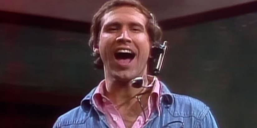 Chevy Chase in First SNL Sketch