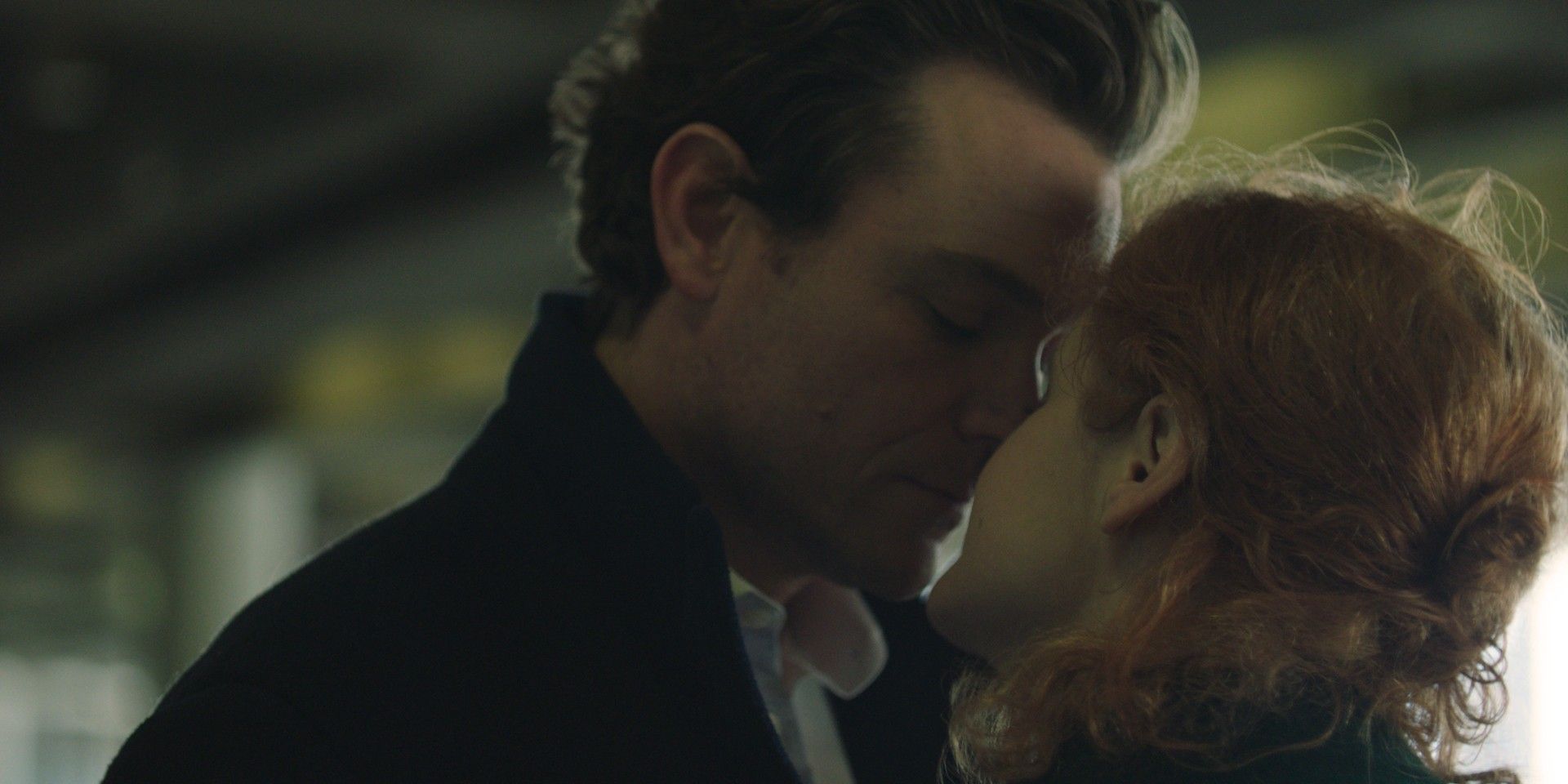 Clayne Crawford and Summer Shelton in a near-kiss in You and I