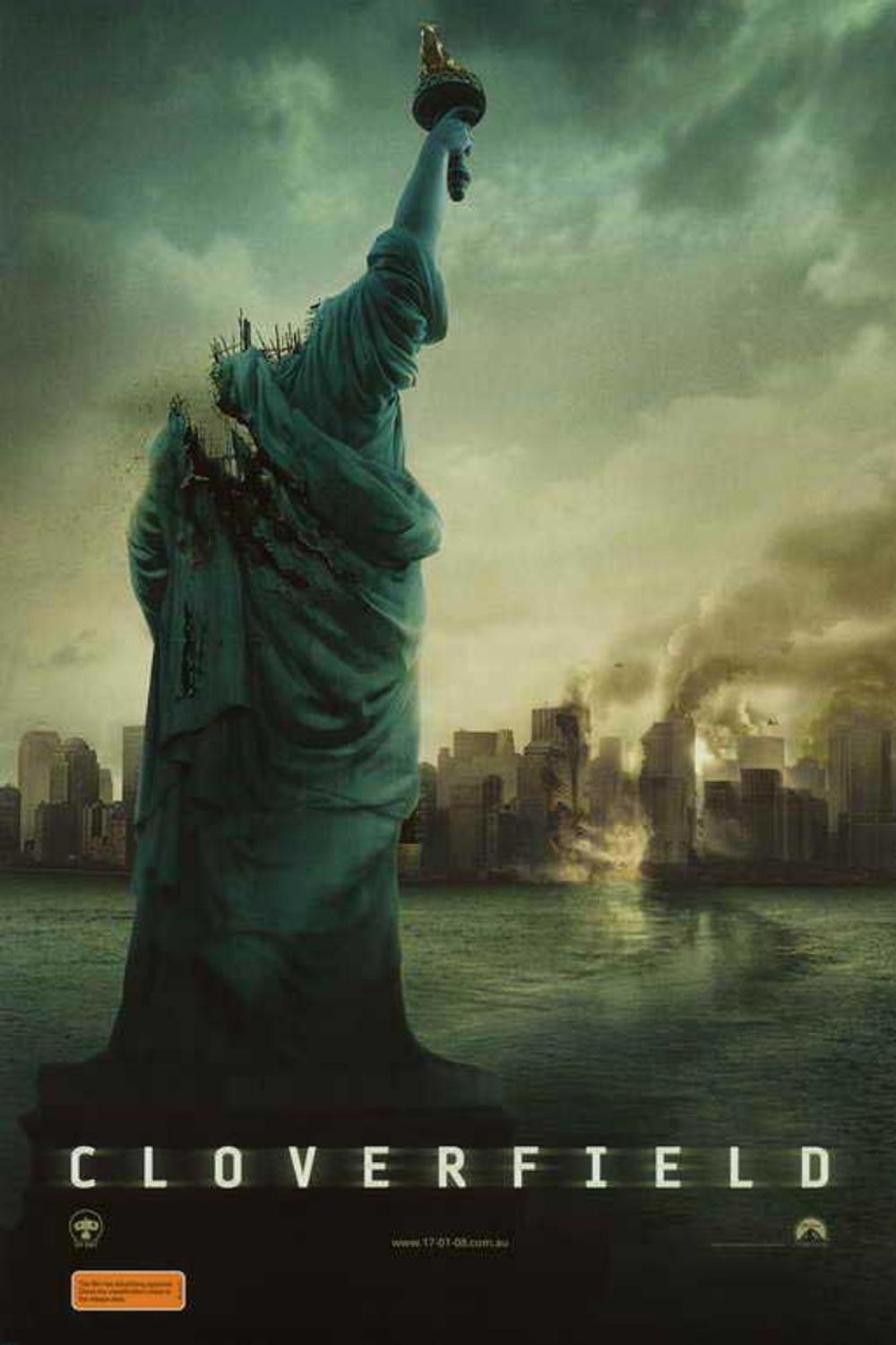 Pôster de Cloverfield.