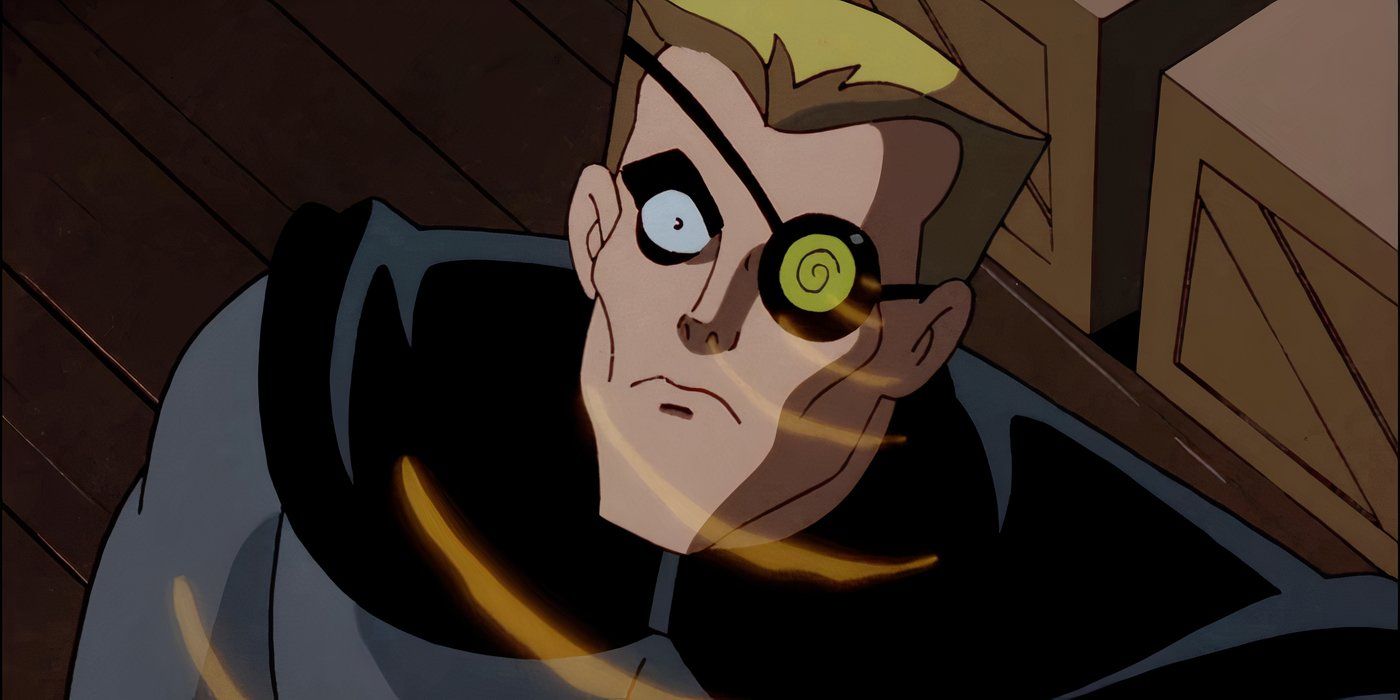 Count Vertigo looking scary in Batman the animated series