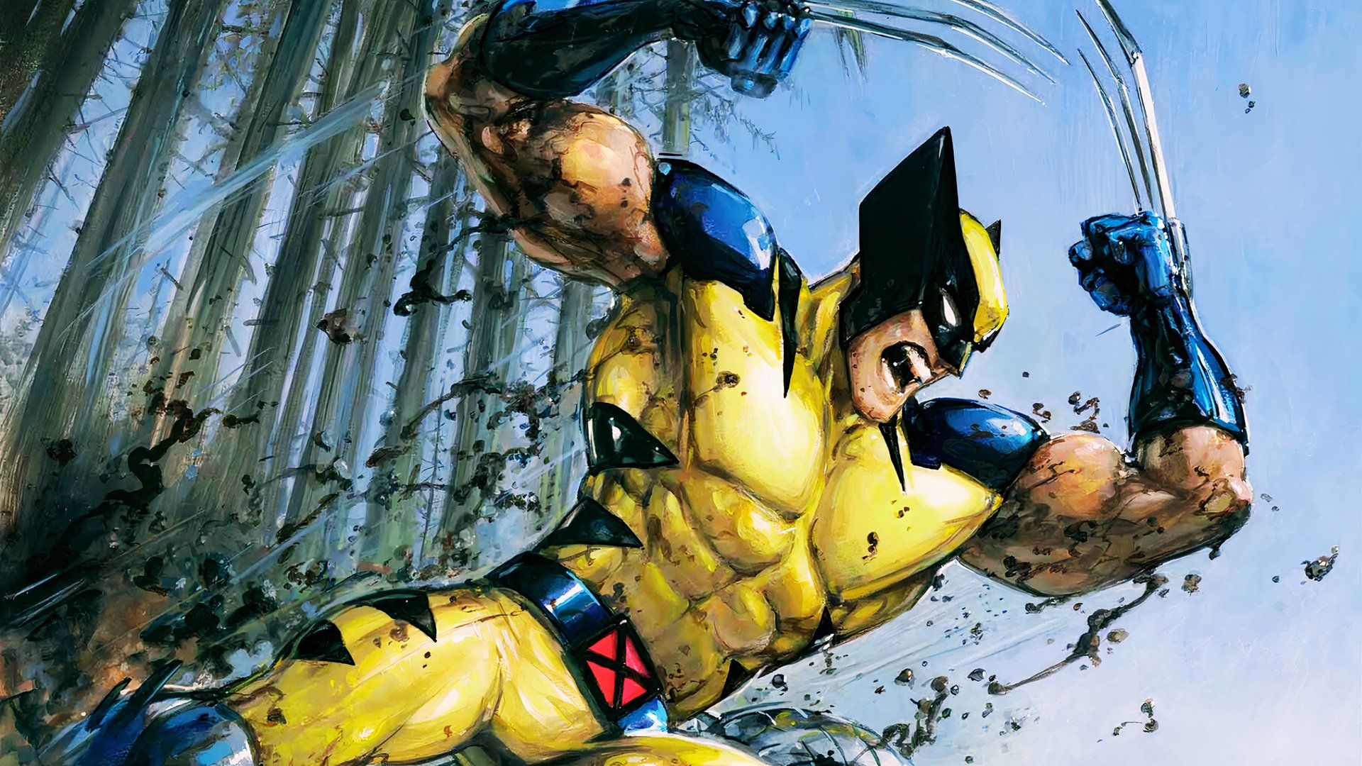 Capa variante do Wolverine #1 (2024)