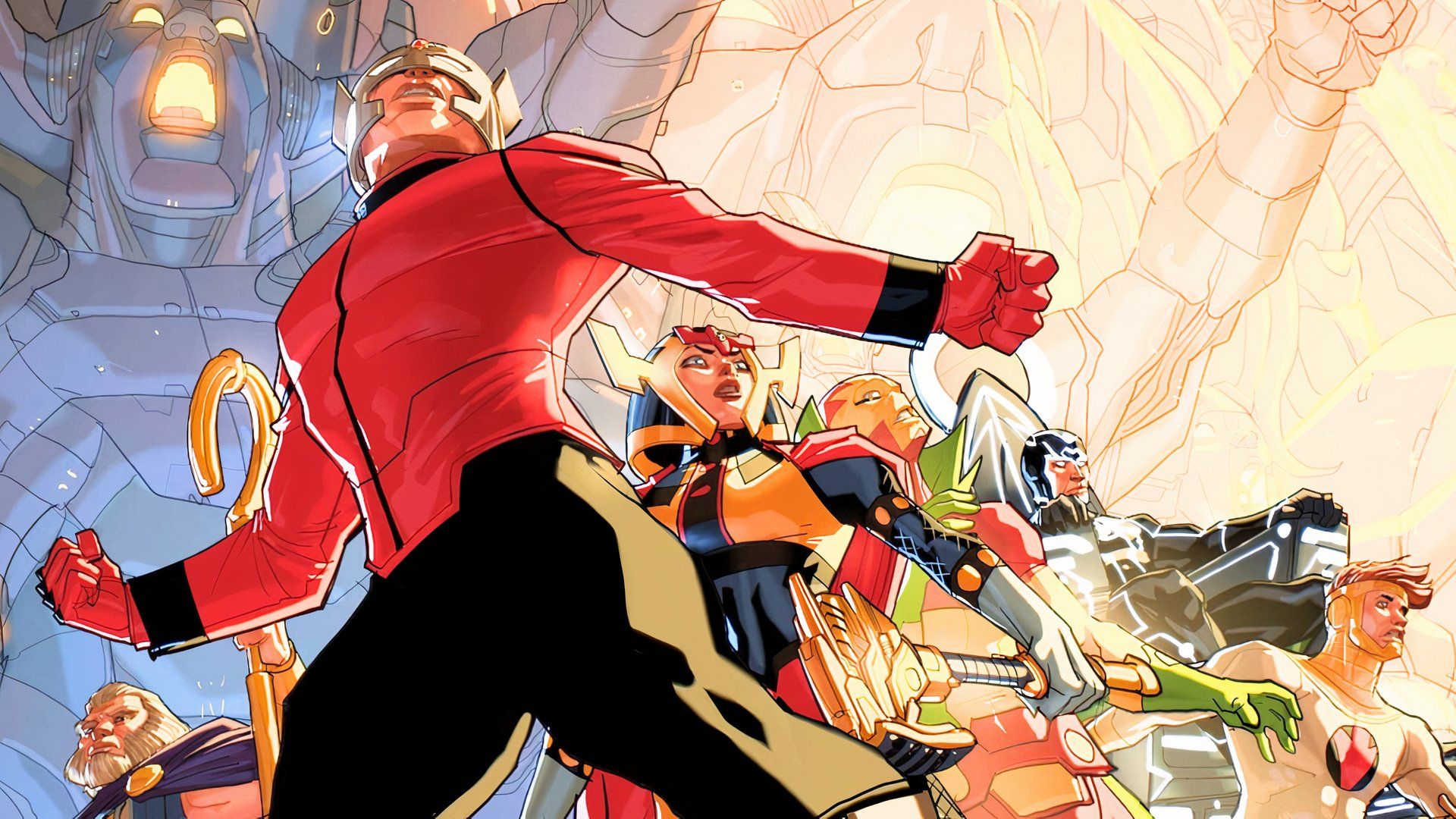 The New Gods #1 Cover