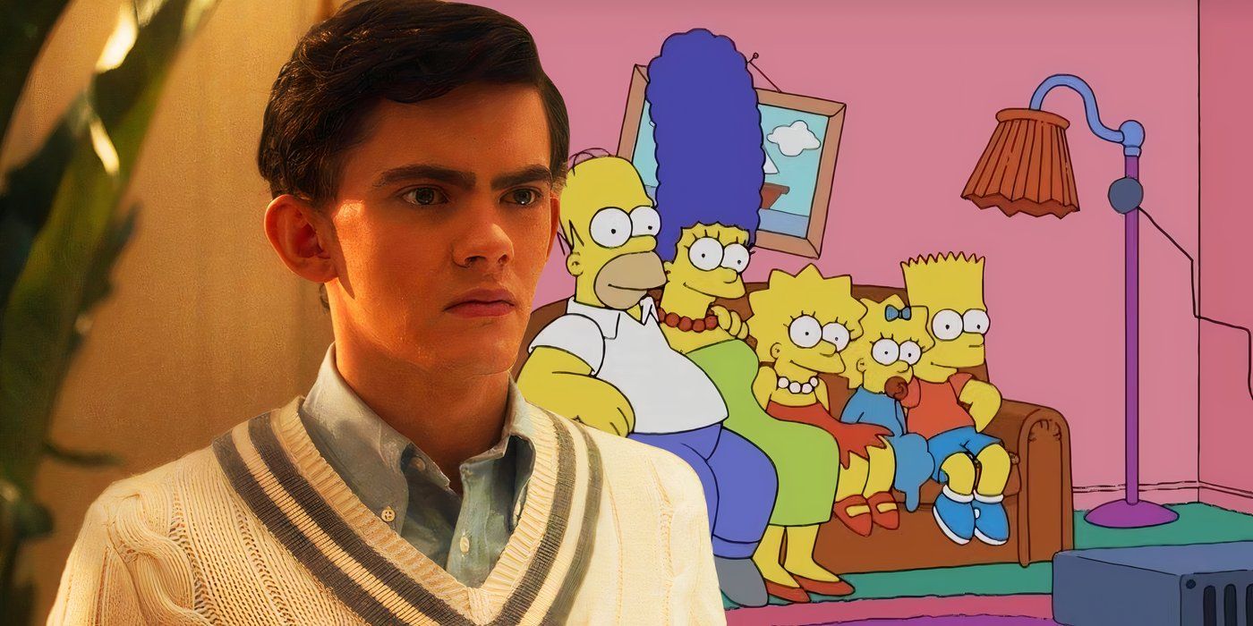 Custom image of Teen looking preppy in Agatha all along and the simpsons on their couch