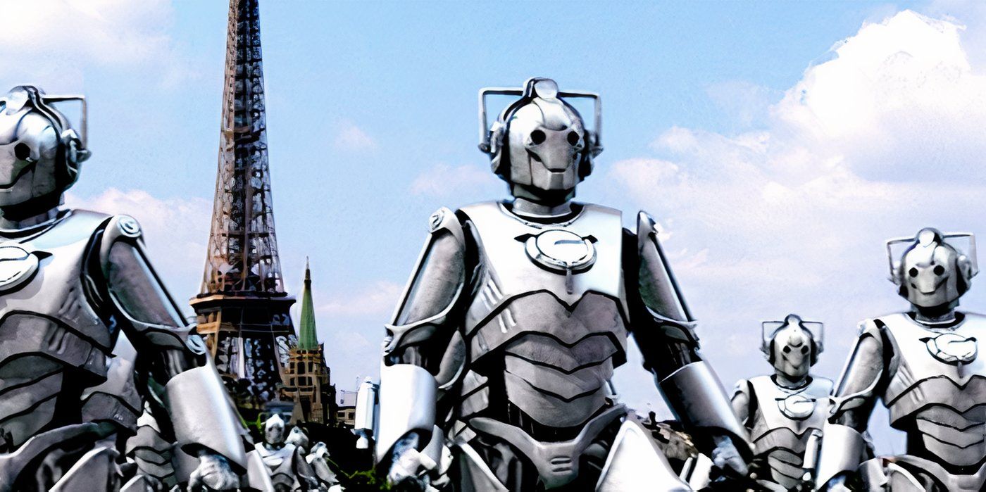 Cybermen are walking around Paris in Doctor Who