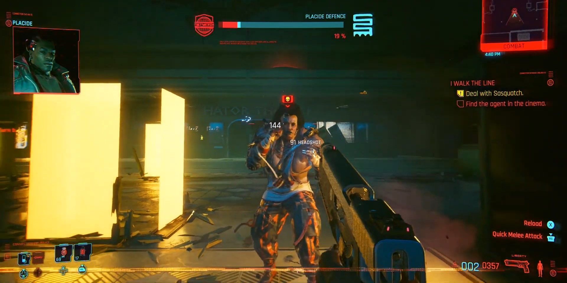 Las recompensas y consecuencias de luchar contra Sasquatch en Cyberpunk 2077