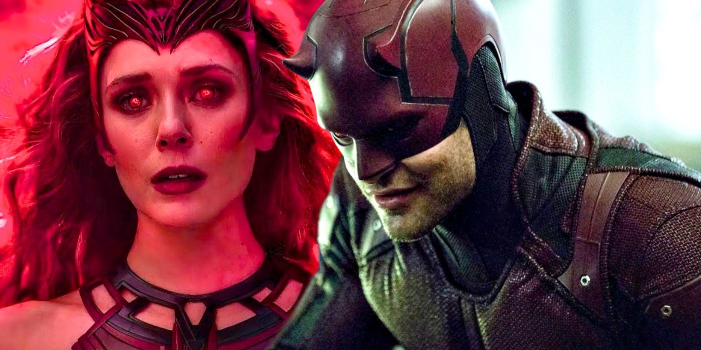 Daredevil and Scarlet Witch Custom MCU Image