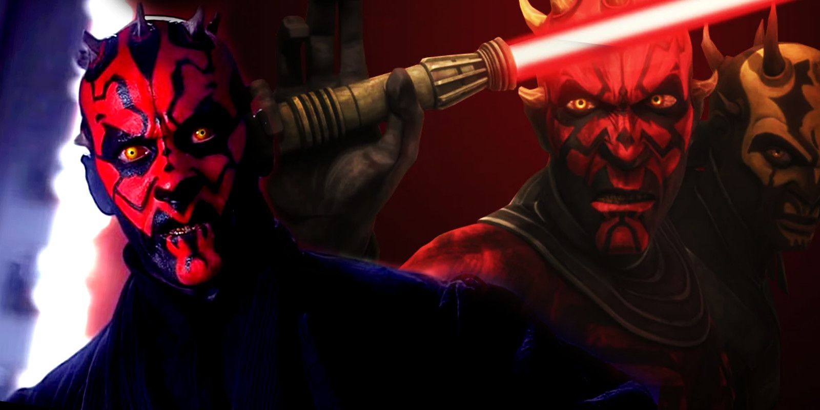 Explicación de Darth Maul: origen dathomiri, aprendizaje Sith y venganza contra Darth Sidious