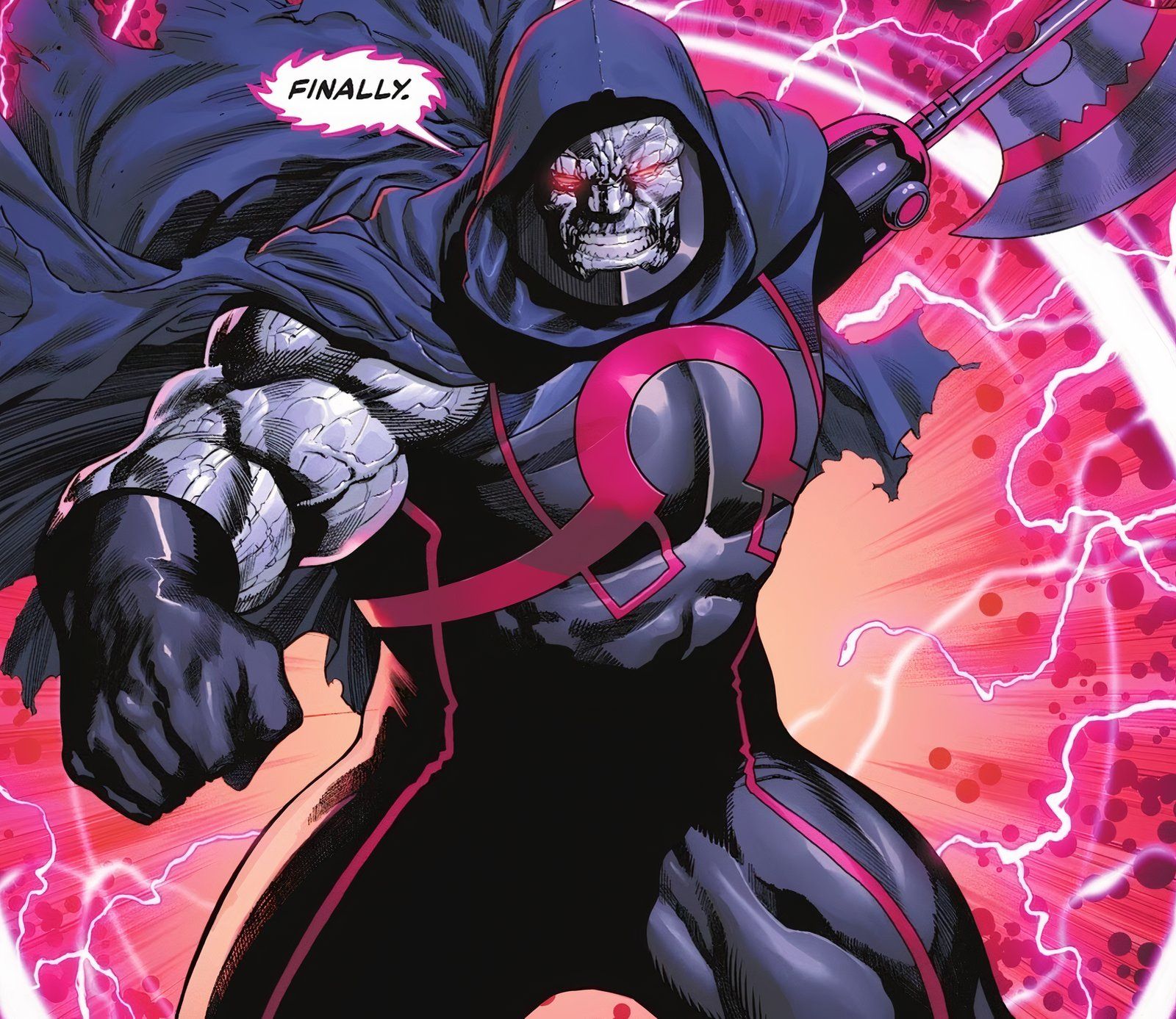 DC ALL IN SPECIAL #1 Braço de machado Darkseid