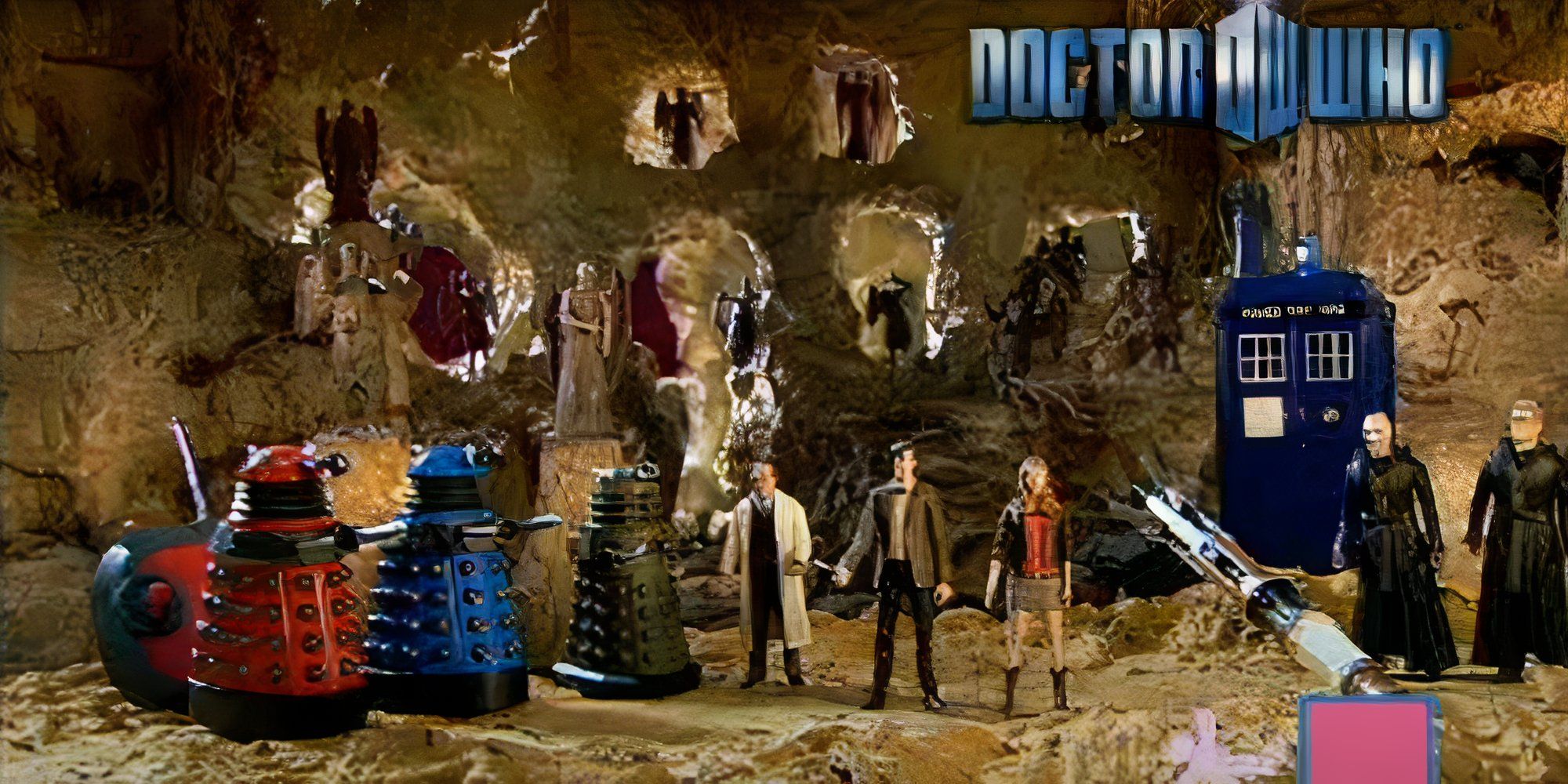 Doctor Who Season 5 Action Figure Advert with Matt Smith's Eleventh Doctor and Amy Pond