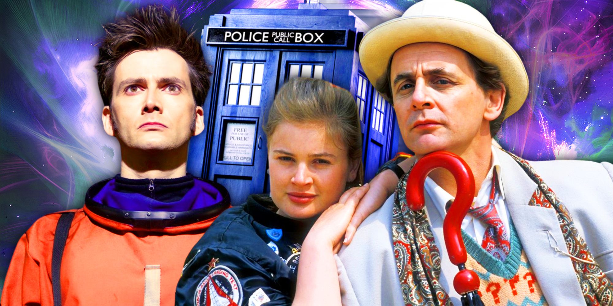 Doctor Who_the Tenth Doctor in The Waters of Mars and the Seventh Doctor with Ace