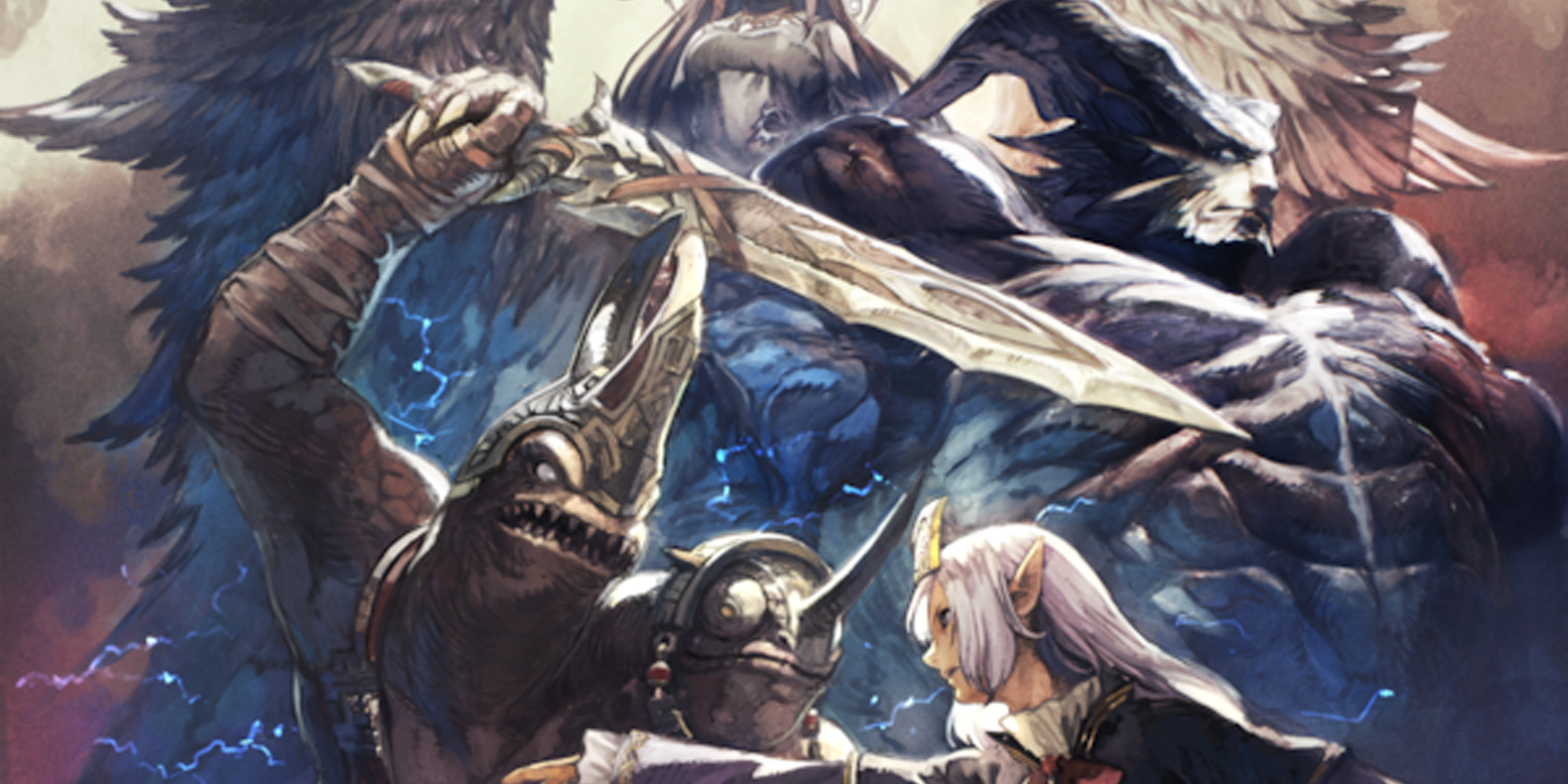 FF14 Crossroads patch poster.