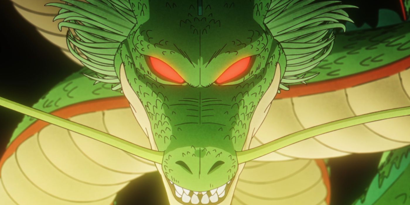 Dragon Ball Daima Shenron making Goku a child