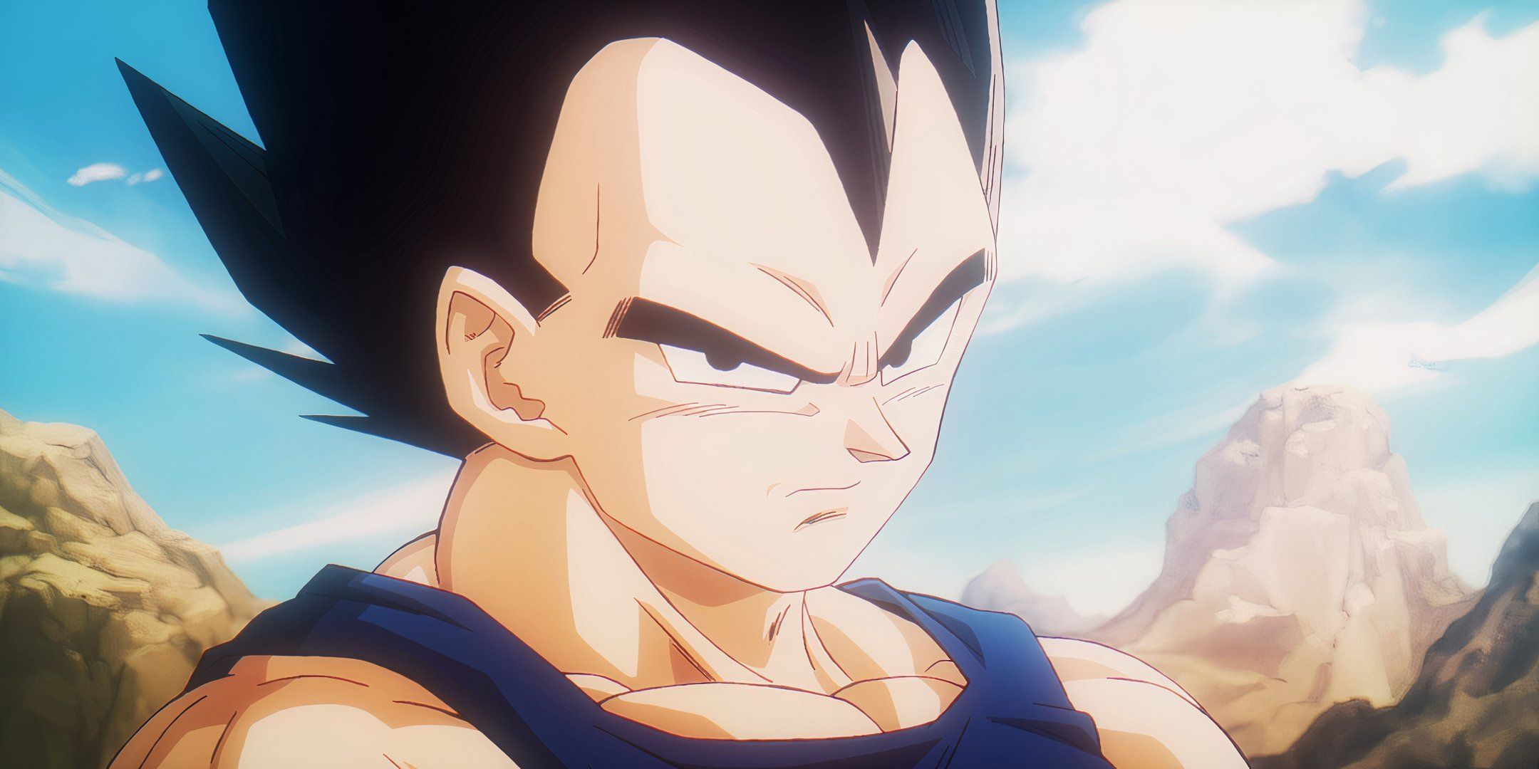 Vegeta in a flashback
