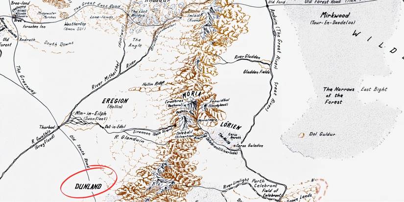 Dunland in Lord of the Rings' Third Age